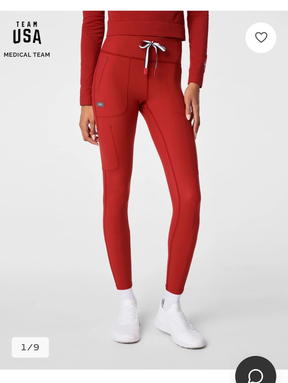 FIGS x Team USA ScrubLegging